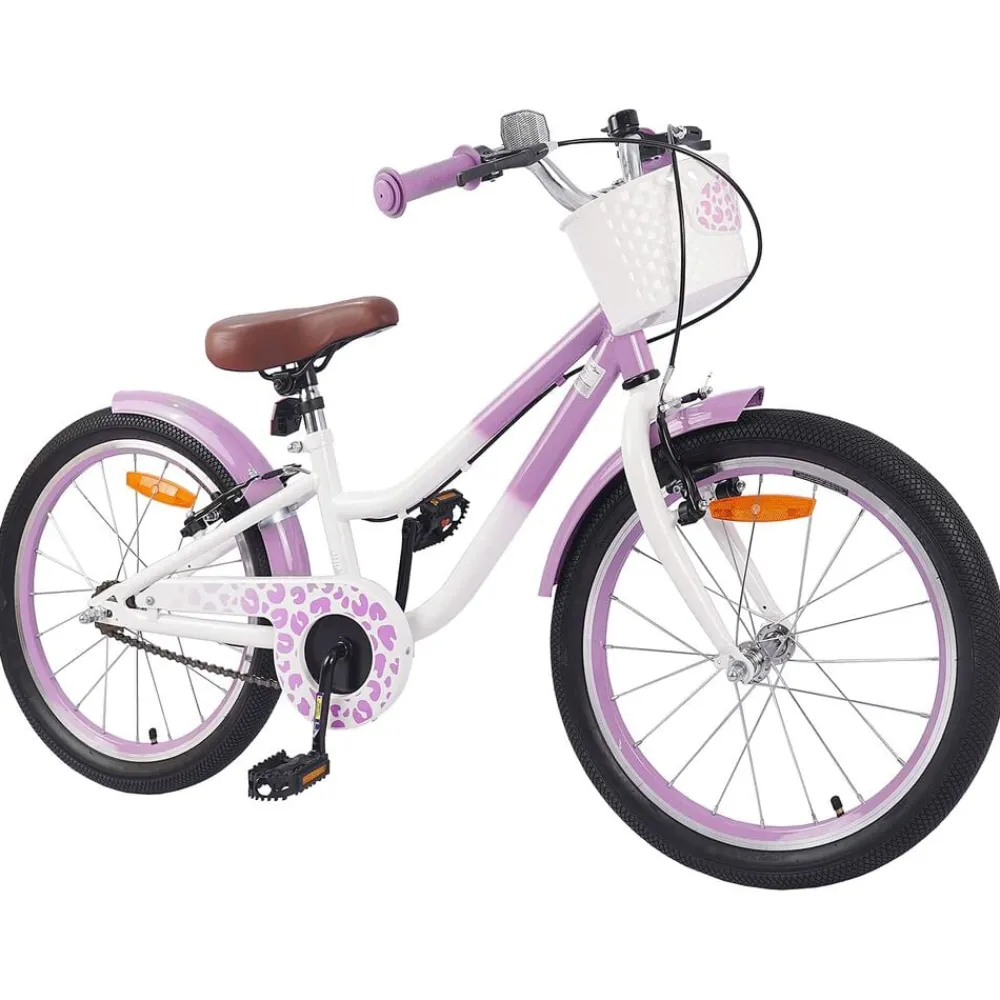 vidaXL Vélo pour Enfants 18 Pouces pour les 5-7 ans