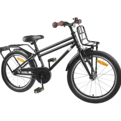 Loisirs De Plein Air-vidaXL Vélo pour Enfants 18 Pouces pour les 5-7 ans Noir