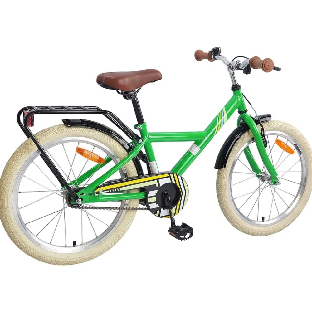 Loisirs De Plein Air-vidaXL Vélo pour Enfants 18 Pouces pour les 5-7 ans Vert