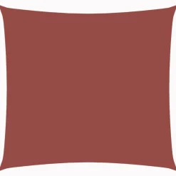 Pelouses & Jardins-vidaXL Voile de parasol tissu oxford carré 3,6x3,6 m terre cuite Couleur terre cuite