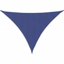 Pelouses & Jardins-vidaXL Voile de parasol tissu oxford triangulaire 2,5x2,5x3,5 m Bleu