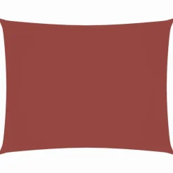 vidaXL Voile de parasol tissu oxford rectangulaire 2x4 m terre cuite