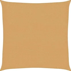 vidaXL Voile d'ombrage 160 g/m² carré sable 2,5x2,5 m PEHD