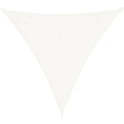 vidaXL Voile d'ombrage PEHD Triangulaire 3,6 x 3,6 x 3,6 m