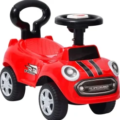 Jouets-vidaXL Voiture à pédales Rouge