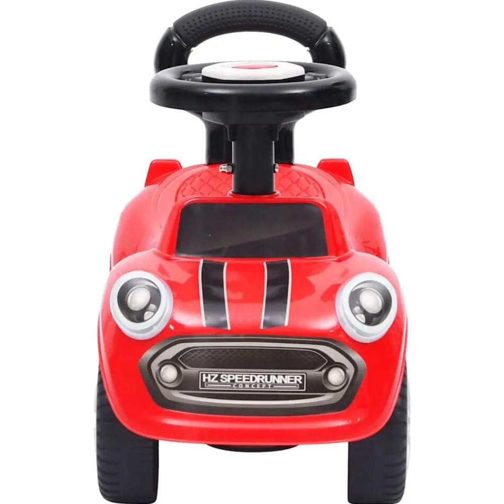 Jouets-vidaXL Voiture à pédales Rouge