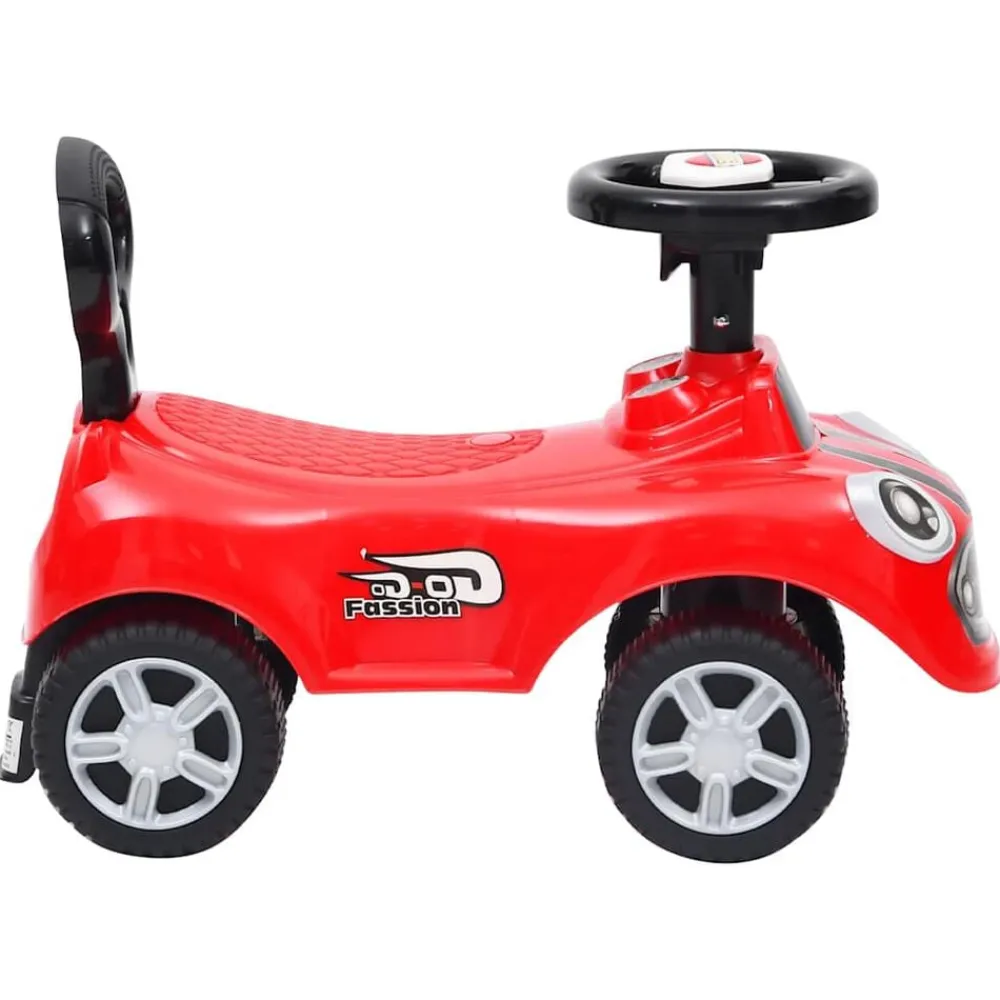 Jouets-vidaXL Voiture à pédales Rouge