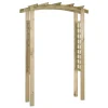 Pelouses & Jardins-vidaXL Voûte en treillis 150x60x210 cm Bois