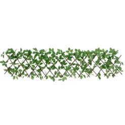 Clôtures & Barrières-vidaXL Treillis de lierre artificiel extensible vert 180x30 cm