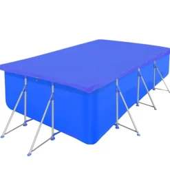 vidaXL vidXL Couverture de piscine PE Rectangulaire g/m² 394 x 207 cm